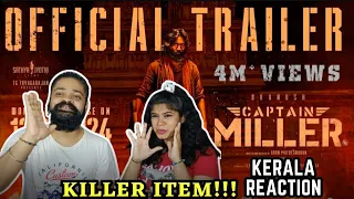 CAPTAIN MILLER - Trailer REACTION | Dhanush | Shivarajkumar, Sundeep Kishan | Arun Matheswaran