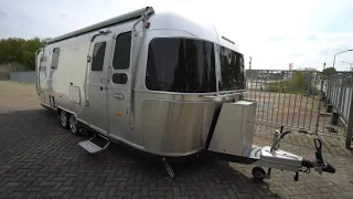 Most expensive caravan in the world: Airstream International 684. Leather, aluminum, ac, oven. 130k.