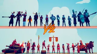 LEGACY TEAM vs ICE AND FIRE TEAM - Totally Accurate Battle Simulator | TABS