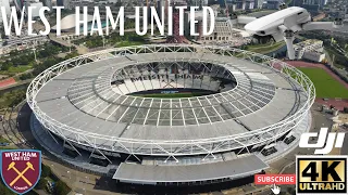 【4K】LONDON STADIUM WEST HAM 4K DRONE VIDEO TOUR