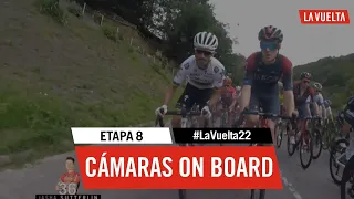 On board cameras - Stage 8 | #LaVuelta22