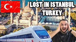First Time Travel To Turkey🇹🇷 Istanbul | I Got Lost Travelling On Istanbul Train | Food Tour 2024