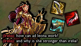 FULL CRIT LEONA IS THE BEST ASSASIN!