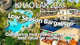 Khao Lak - Low Season Bargains - Comparing two resorts. Ep 40