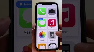 Assistive Access in iOS 17 🤯 #apple #iphone #ios17 #shorts