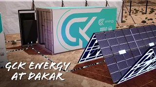 From concept to reality: GCK Energy at Dakar 🔋