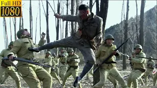 Kung Fu Anti-Japanese Film! The kung fu lad confronts hundreds, forcing Japanese troops to retreat!