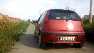 Fiat punto hgt 1.8 16v exhaust and acceleration