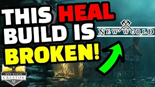 New World - The BEST Healing Build Guide! Max Cooldowns, Never Run Out of Mana, One-Cast Full Heals!