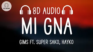 GIMS - Mi Gna (8D AUDIO) ft. Super Sako, Hayko