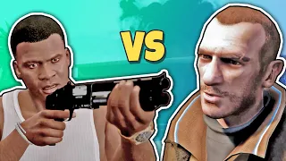 GTA 5 - NIKO BELLIC in LS #6 | Niko meets Franklin