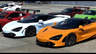 McLaren 720S vs 720S at Laguna Seca - 1:29 - Serge Track Days first event