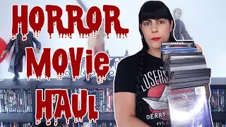 HORROR MOVIE HAUL   |  LIMITED EDITION UNBOXING