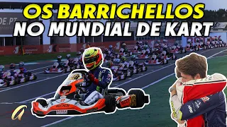 TOP-5 DO PLANETA! Rubinho e Dudu no Mundial de Kart Rotax em Portugal | Os Barrichellos #32