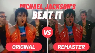 Beat It | Original Video vs 4K Remaster