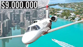 Flight Simulator 2020 - Flying $9M Private Jet to Key West! | 4K