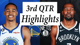 Brooklyn Nets vs. Golden State Warriors Full Highlights 3rd QTR | Dec 21 | 2022-2023 NBA Season