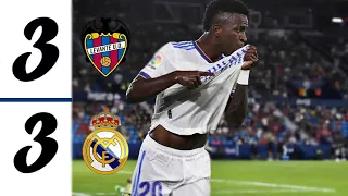 Levante UD VS. Real Madrid (3-3) Full Match Highlights 2021!!!