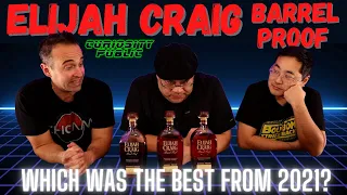 Best Elijah Craig Barrel Proof 2021 | BLIND! A121, B521, C921 - which will win! | Curiosity Public