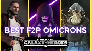 Top Ten F2P GAC Omicrons in SWGOH