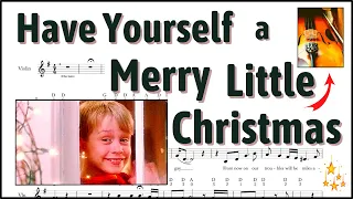 Have Yourself a Merry Little Christmas - Violin Sheet Music