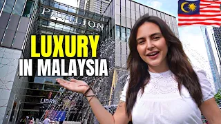 SHOCKED! LUXURY SHOPPING MALL IN MALAYSIA 🇲🇾 (PAVILLION MALL)