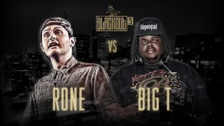 KOTD - Rap Battle - Rone vs Big T | #Blackout5