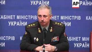 Acting Ukrainian defence minister says troops oust separatists from parts of Donetsk and Luhansk reg