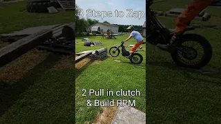3 Steps to Zap Technique   #dirtbike #enduro #motorcycle #motovlog