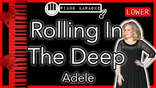 Rolling In The Deep (LOWER -3)  - Adele - PK Instrumental