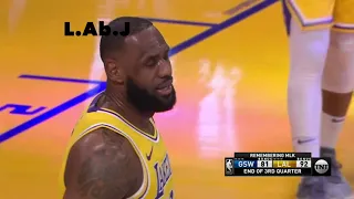 When the game is hard...LeBron is soft! LeBron gets Mad at Kentavious Caldwell-Pope