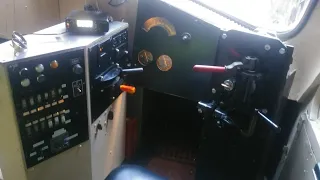 Cab View From An EMD F7