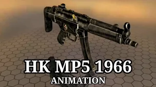 HK MP5 SUBMACHINE GUN  1966/ANIMATION