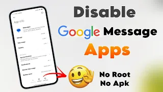 Disable All Google Apps In Miui 14 - Uninstall Google Message App  without root ✅ Miui 14 Remove App