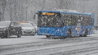 Снегопад и метель накроют Москву и область. Атмосферное давление упадет на 25 мм