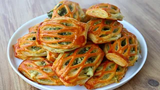 Anyone can make it easily if they have flour, water and spinach at home. ❗Cheap and Crispy