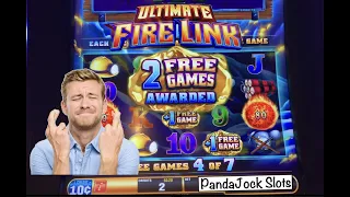 Freeplay and 3 Ultimate Fire Link machines! Let’s make some money!