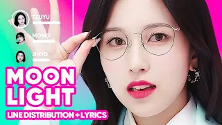 TWICE - MOONLIGHT (Line Distribution + Lyrics Karaoke) PATREON REQUESTED