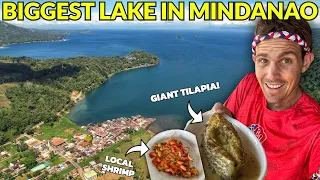 GIANT PHILIPPINES TILAPIA! Biggest Lake in Mindanao (Road to Marawi)