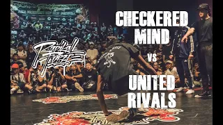 RADIKAL FORZE 2019 | TOP 16 BBOY 4vs4 | CHECKERED MINDS vs UNITED RIVALS