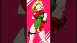 Android 18 mod street fighter