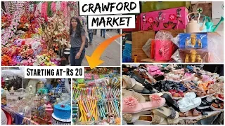 Crawford Market Mumbai's Biggest Wholesale Market | Tour + Haul Starting at Rs.20