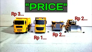 #18 Harga / Price Mainan RC Truck, RC bulldozer, RC Excavator, RC dump truck