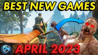 7 of the BEST NEW Games Coming in April 2023!