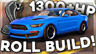 1300+HP MUSTANG GT350 DRAG/ROLL BUILD! | CarX Drift Racing Online