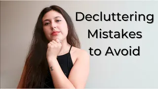 7 Things NOT To Do When Decluttering | decluttering rules