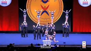 TEAM ESTONIA | Coed Elite 📣🌟💜🌟 2022 ICU World Cheerleading Championships 🔥🔥