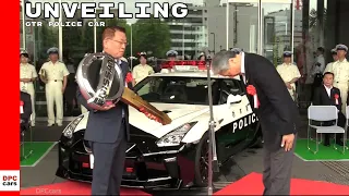 Nissan GTR Police Car Unveiling