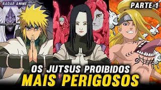 OS 10 JUTSUS PROIBIDOS MAIS PERIGOSOS E TEMIDOS DE NARUTO - PARTE 1