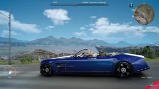 FINAL FANTASY XV - Driving across the entire map in real time